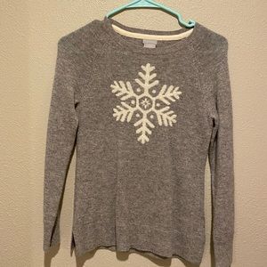 Cashmere Tahiti Snowflake Sweater
